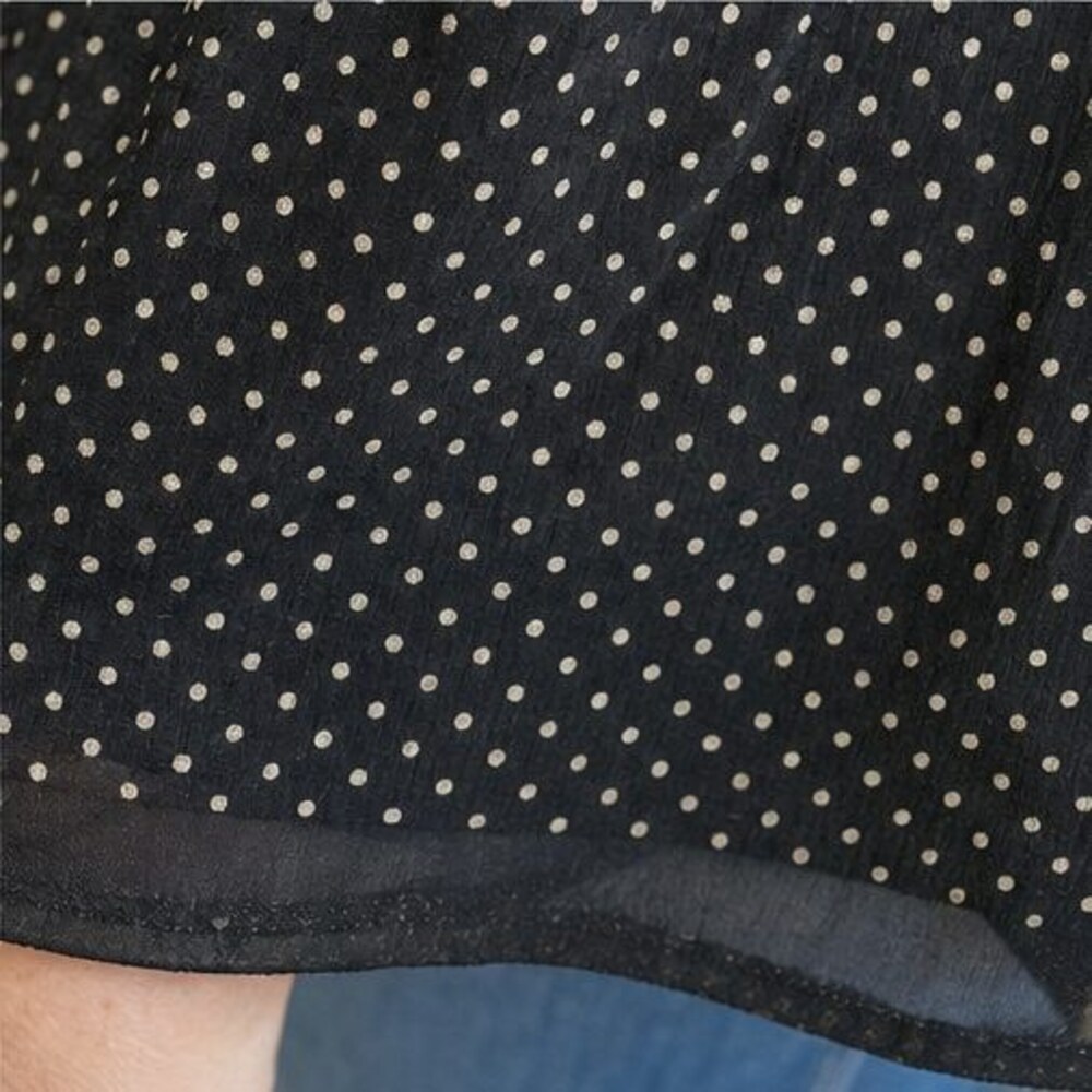 Camel Button Blouse - Picture 6 of 6